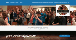 Desktop Screenshot of davidwoodsministries.org